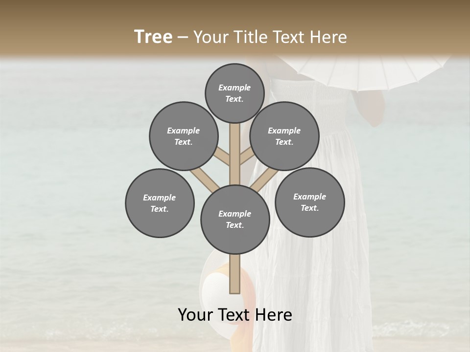 High Key Portrait Of A Ballerina, Ballet Dancer. Studio Shoot PowerPoint Template