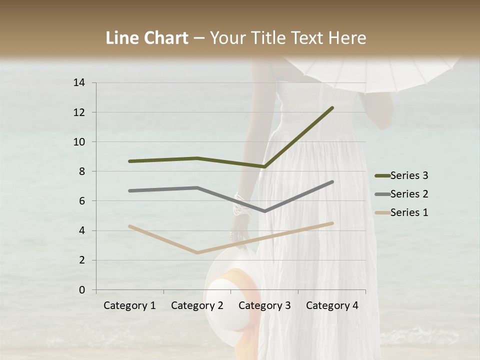 High Key Portrait Of A Ballerina, Ballet Dancer. Studio Shoot PowerPoint Template