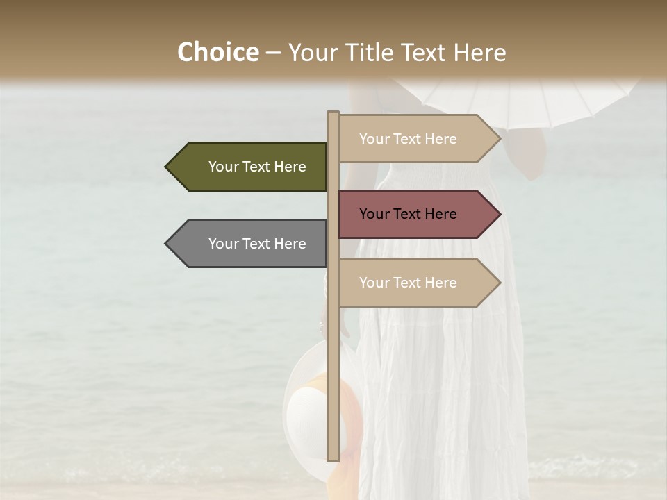 High Key Portrait Of A Ballerina, Ballet Dancer. Studio Shoot PowerPoint Template