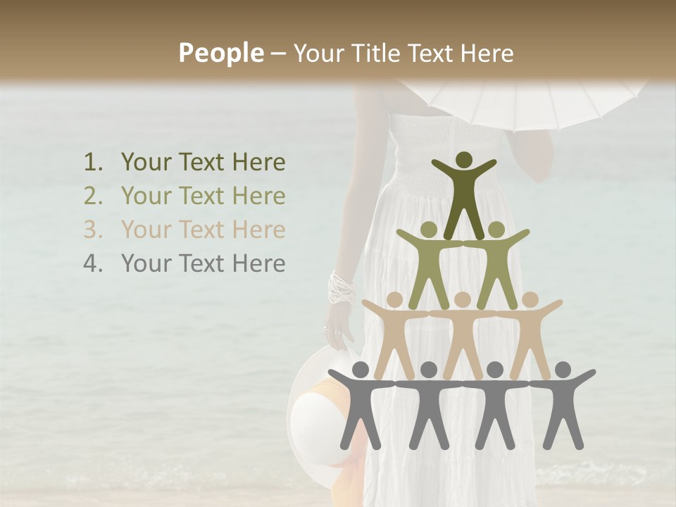 High Key Portrait Of A Ballerina, Ballet Dancer. Studio Shoot PowerPoint Template