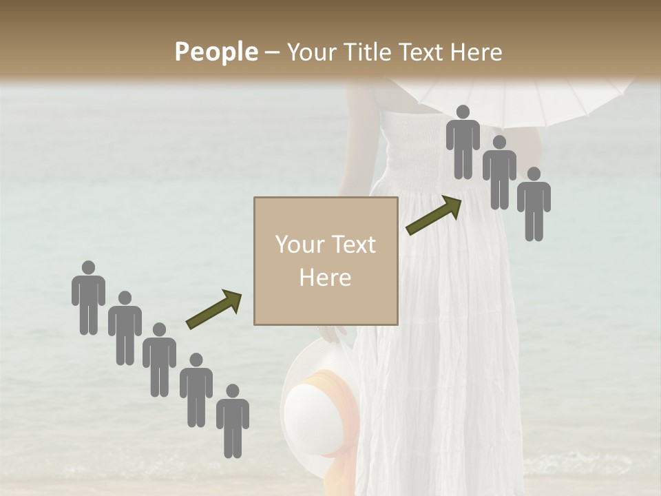 High Key Portrait Of A Ballerina, Ballet Dancer. Studio Shoot PowerPoint Template