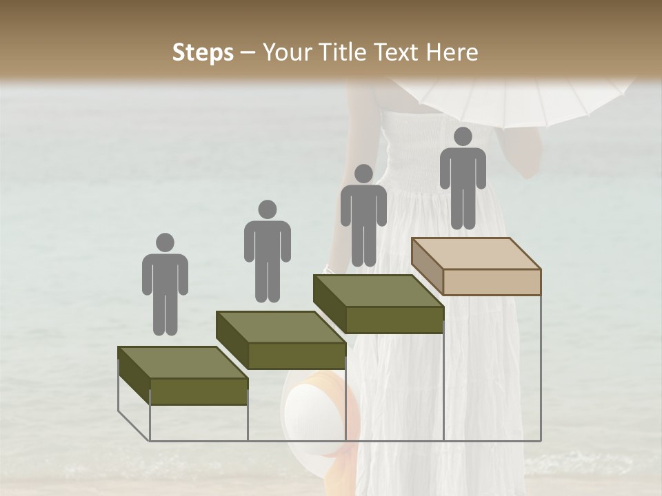 High Key Portrait Of A Ballerina, Ballet Dancer. Studio Shoot PowerPoint Template