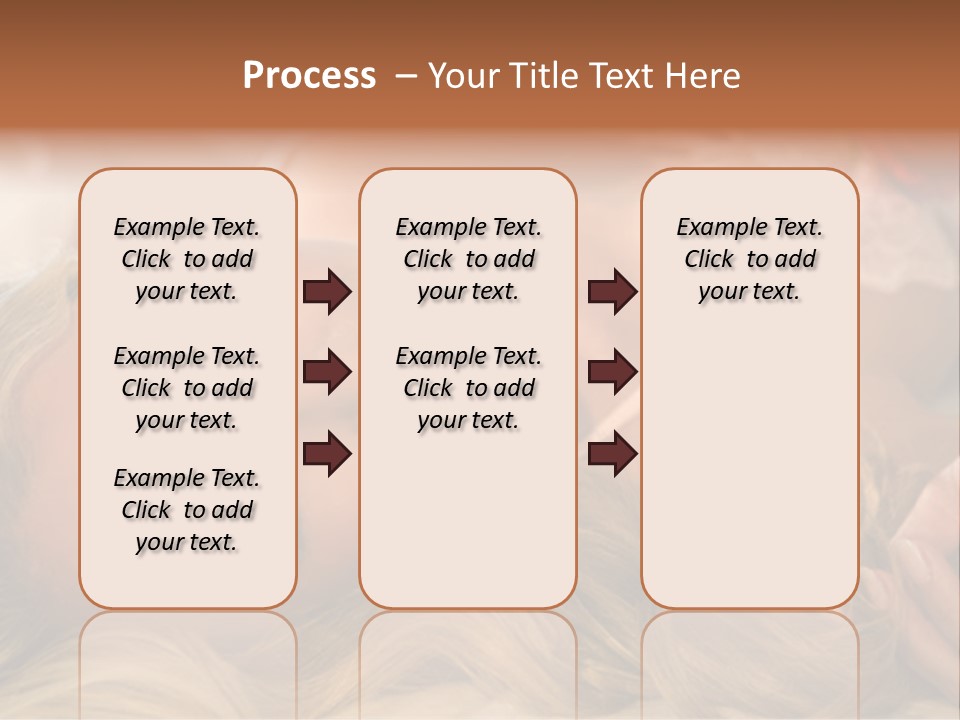 A Beautiful Woman Laying On Top Of A Bed PowerPoint Template