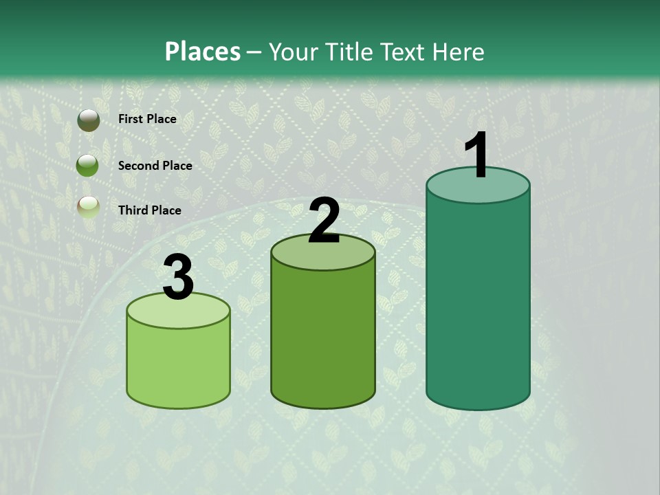 Green Armchair PowerPoint Template