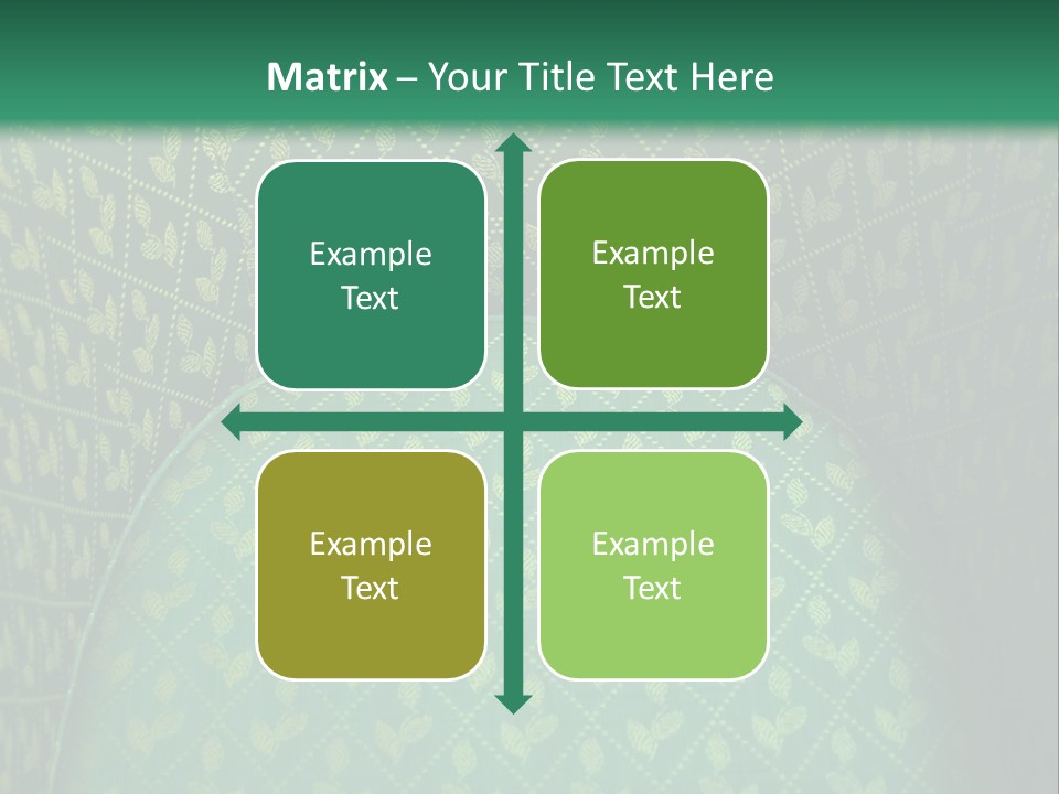 Green Armchair PowerPoint Template