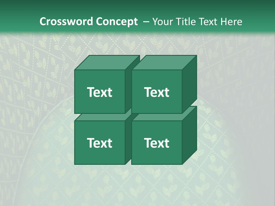 Green Armchair PowerPoint Template