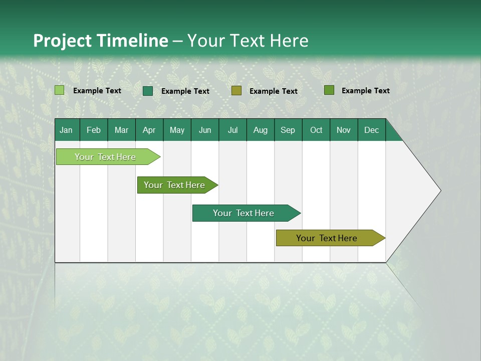 Green Armchair PowerPoint Template