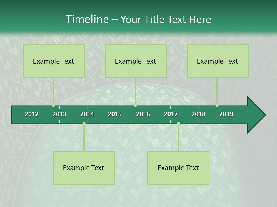 Green Armchair PowerPoint Template