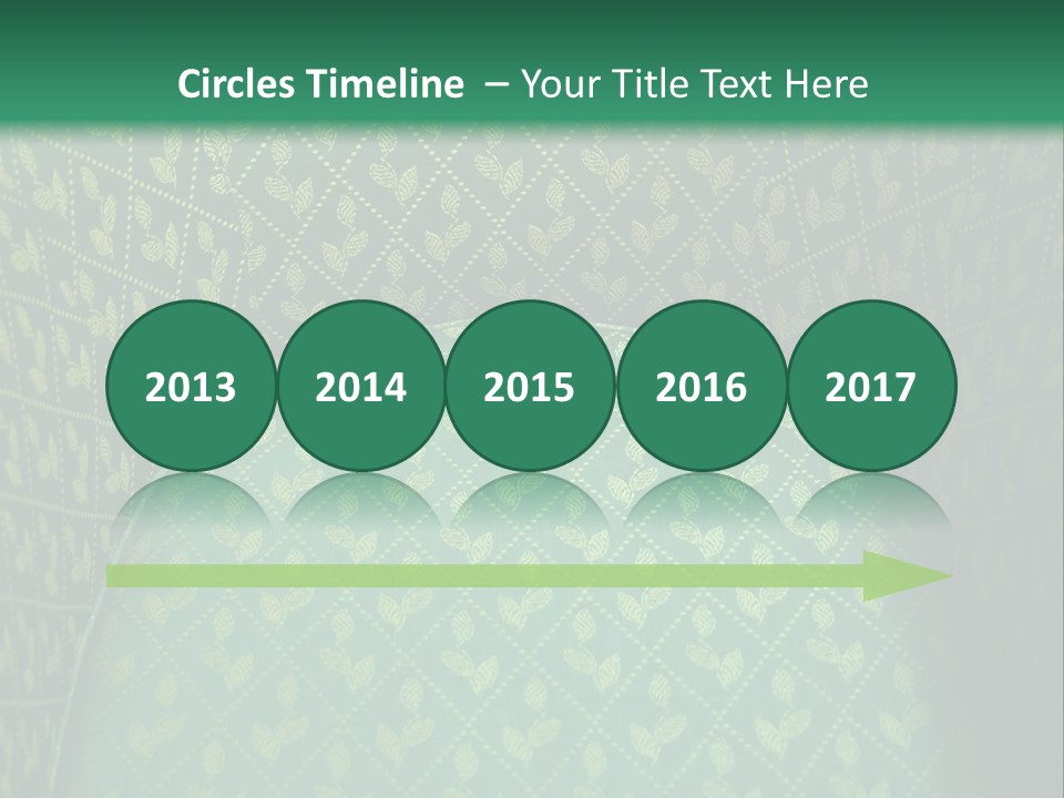 Green Armchair PowerPoint Template