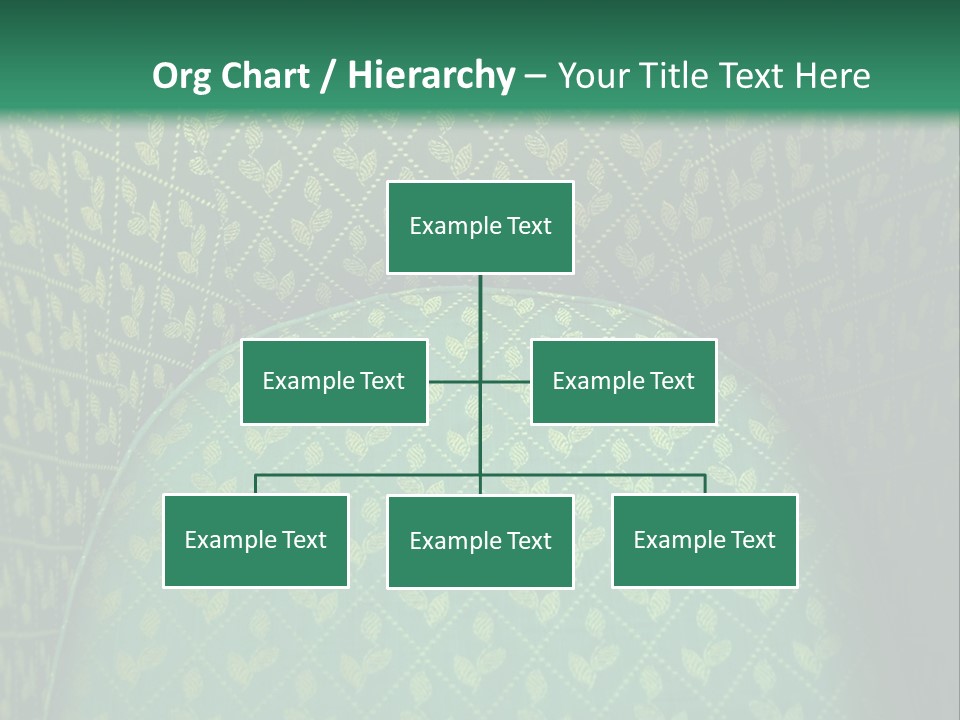 Green Armchair PowerPoint Template