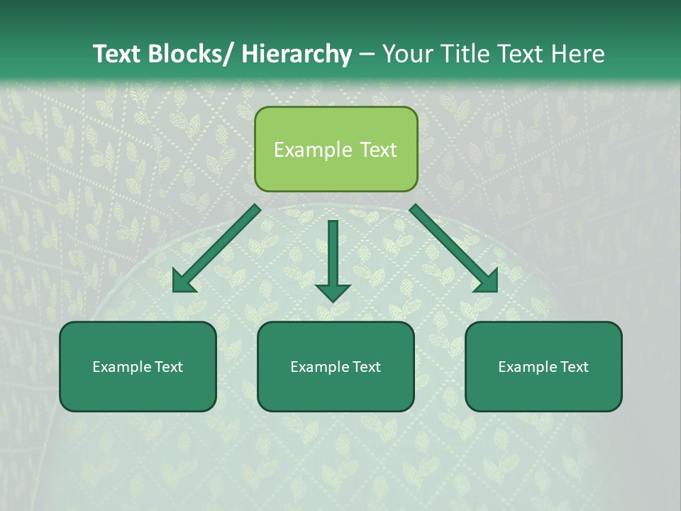 Green Armchair PowerPoint Template