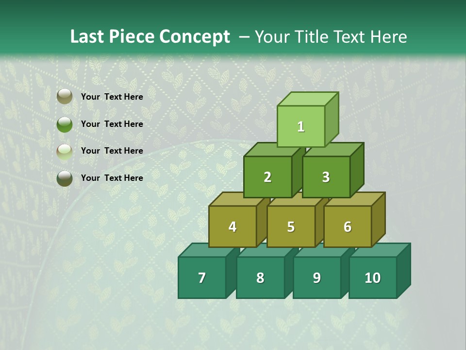 Green Armchair PowerPoint Template