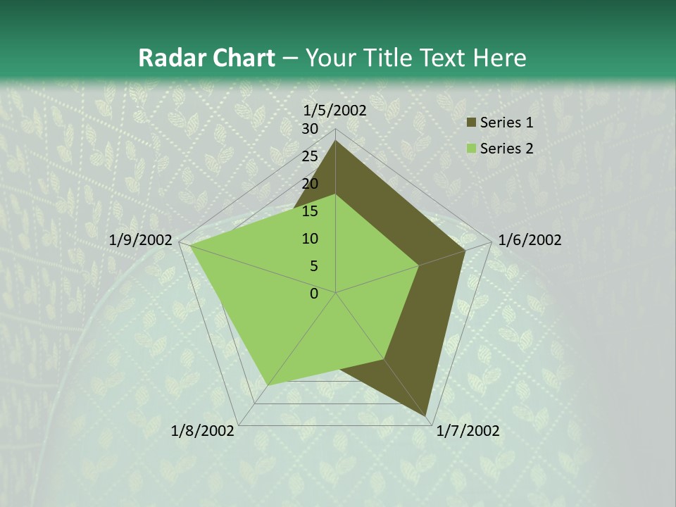 Green Armchair PowerPoint Template
