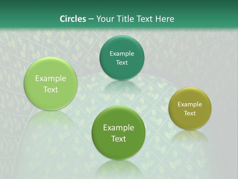Green Armchair PowerPoint Template