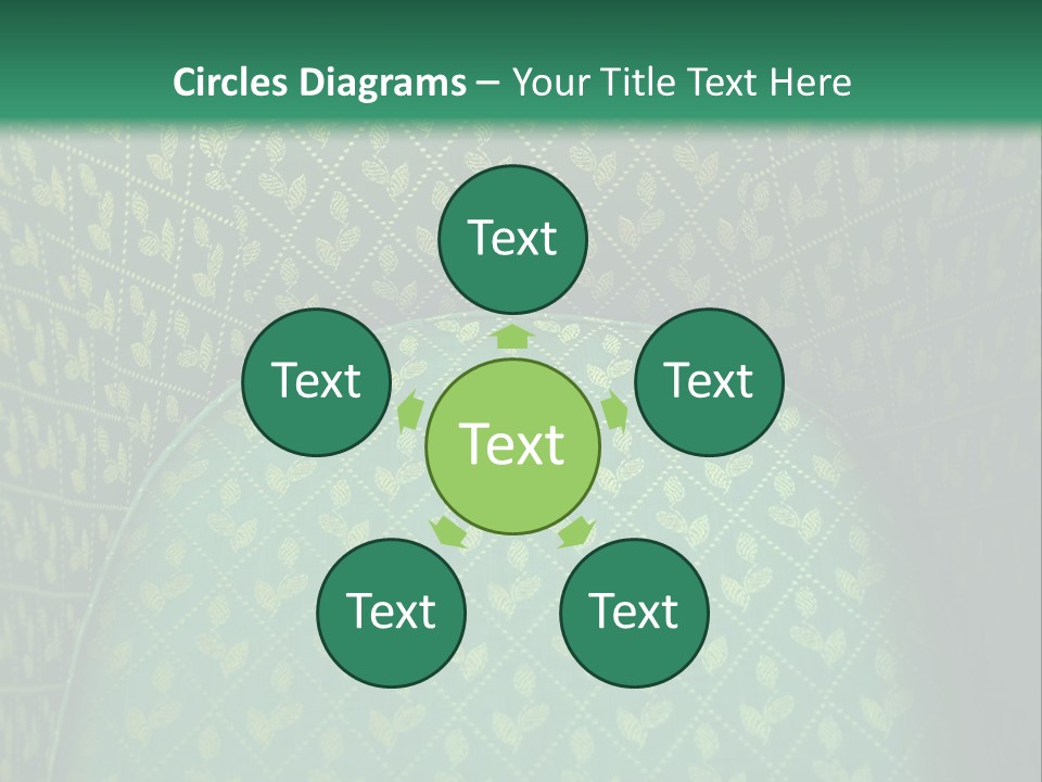 Green Armchair PowerPoint Template