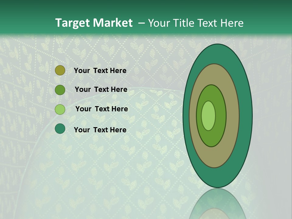 Green Armchair PowerPoint Template
