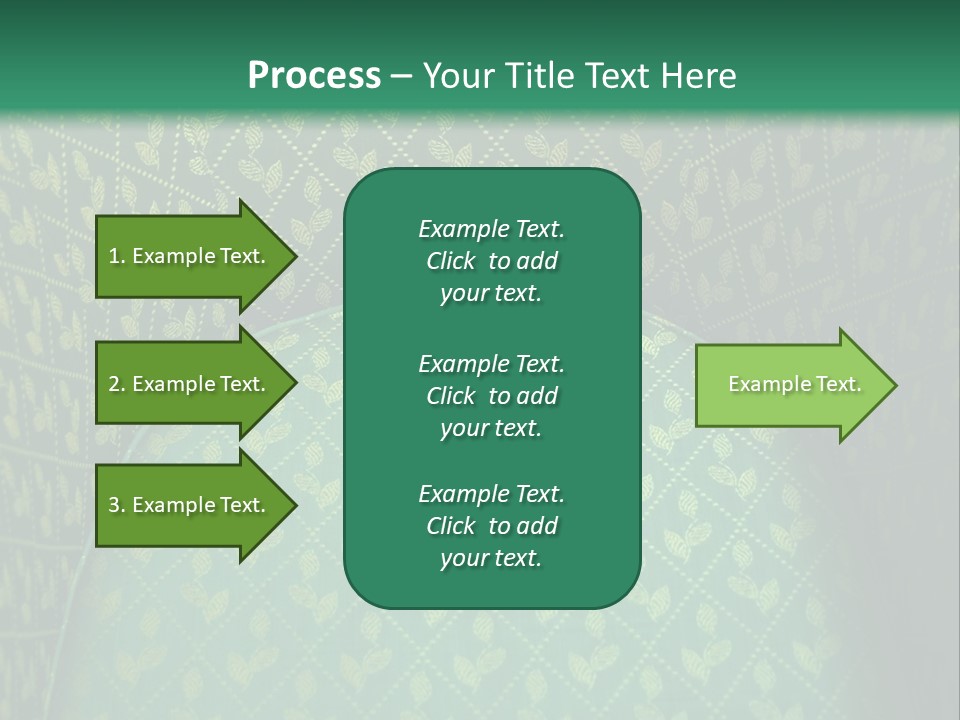 Green Armchair PowerPoint Template
