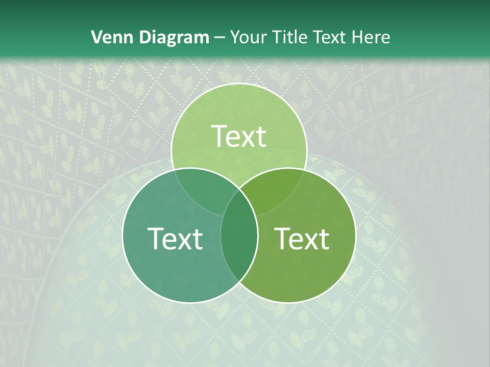 Green Armchair PowerPoint Template