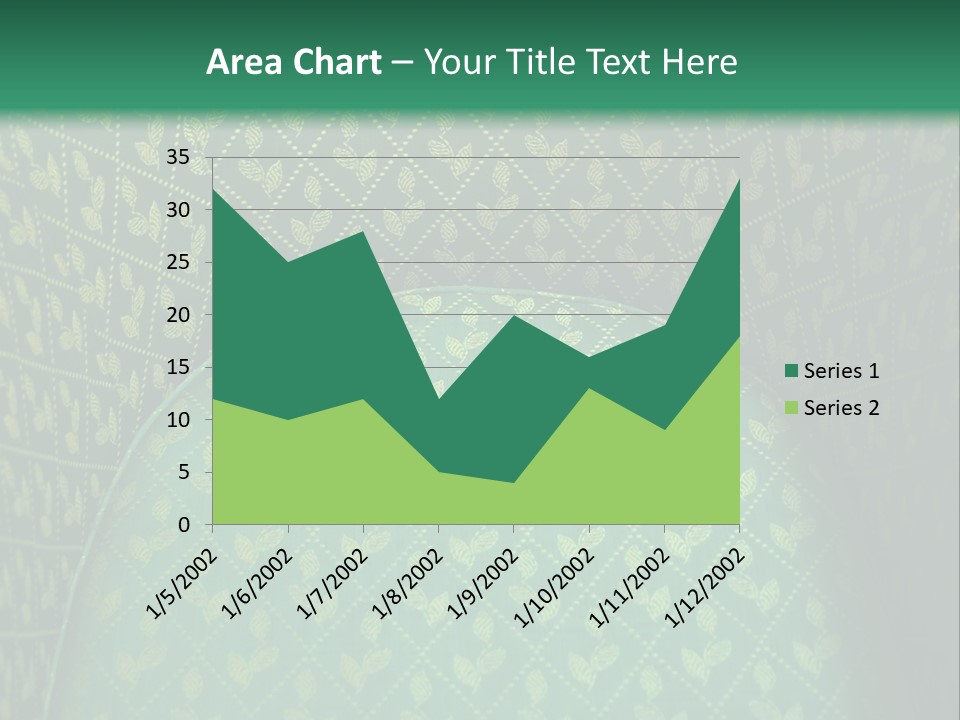 Green Armchair PowerPoint Template