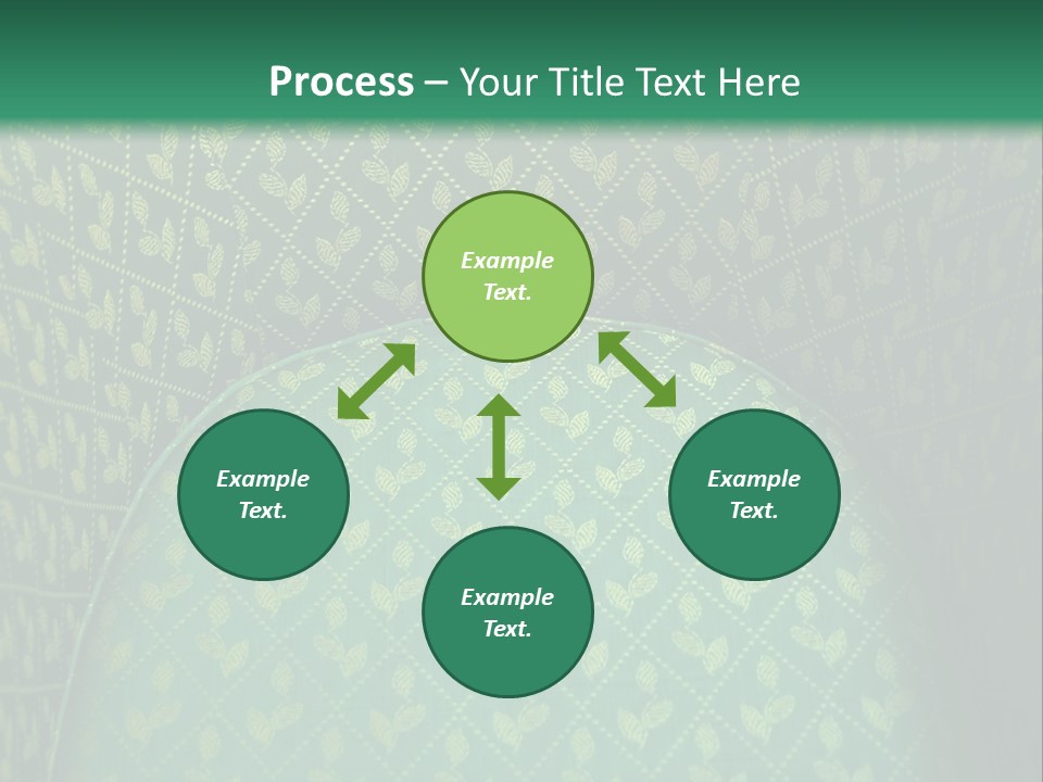 Green Armchair PowerPoint Template