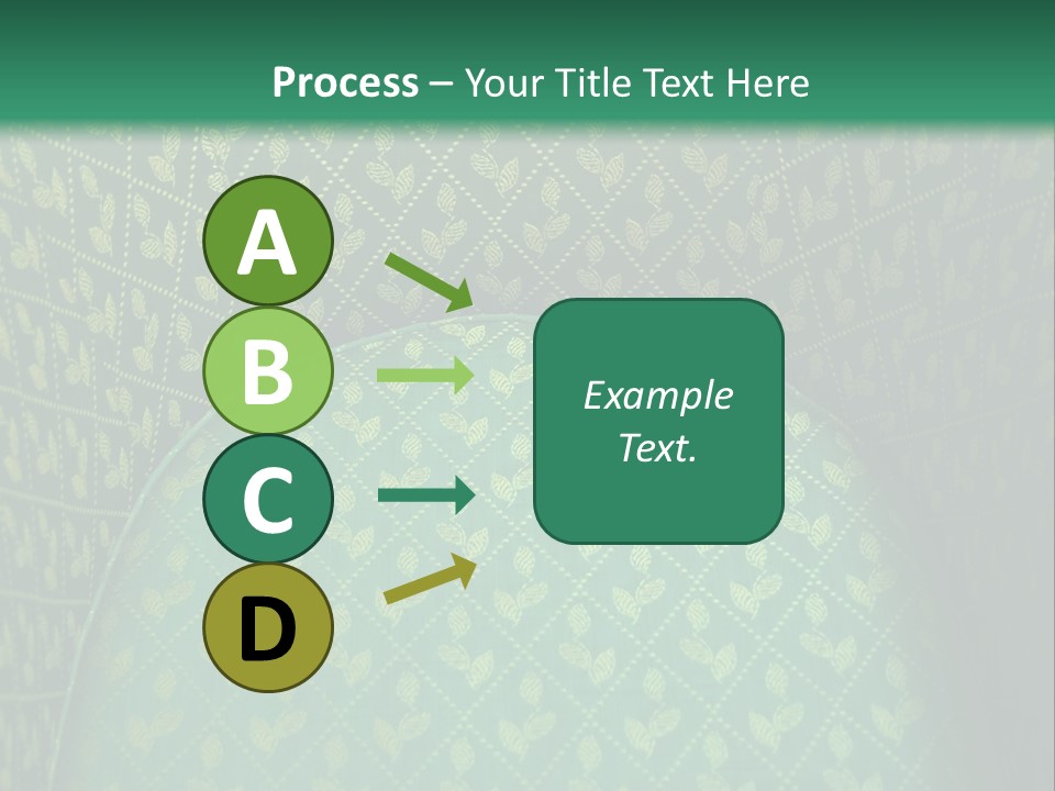 Green Armchair PowerPoint Template