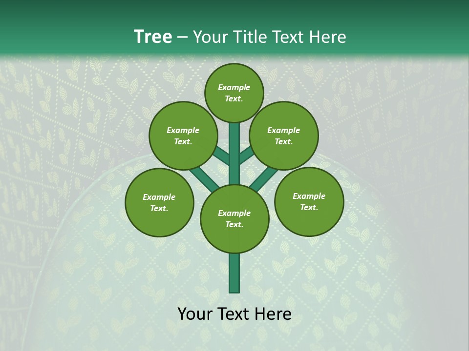 Green Armchair PowerPoint Template