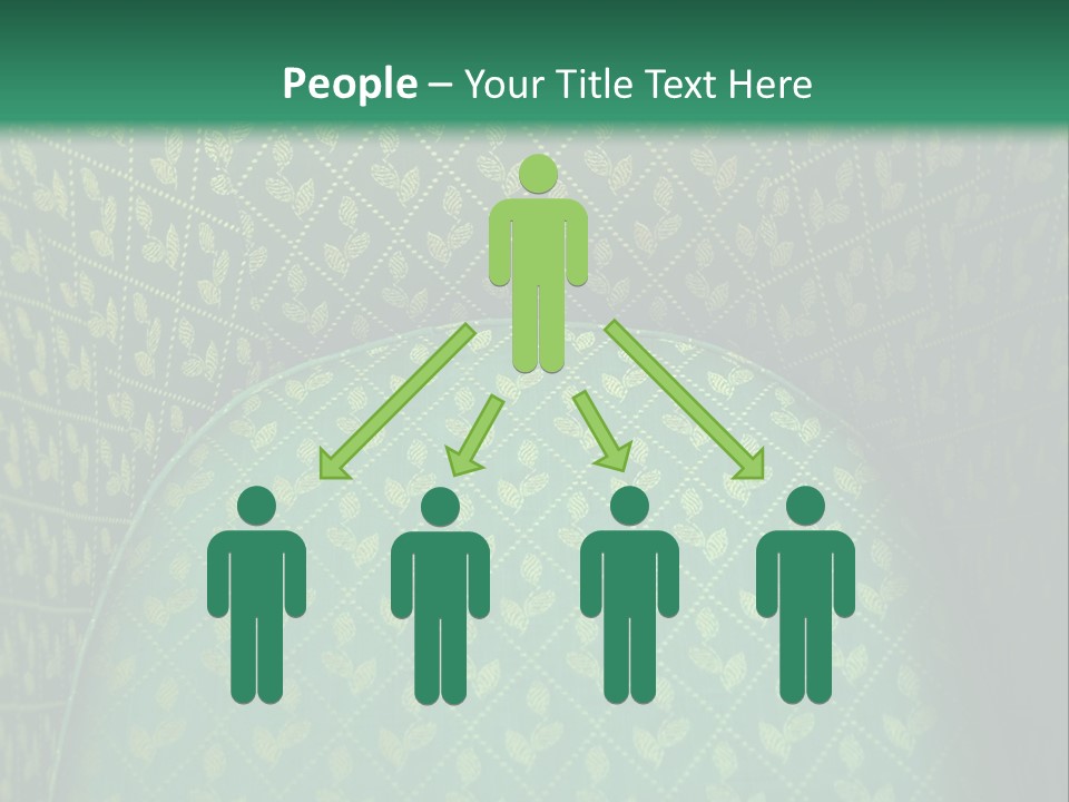 Green Armchair PowerPoint Template