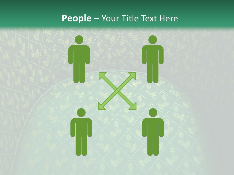Green Armchair PowerPoint Template