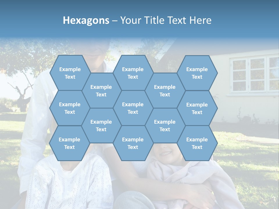 Smiling Family PowerPoint Template