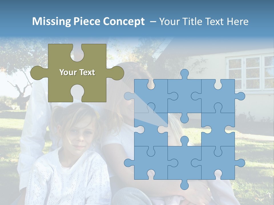 Smiling Family PowerPoint Template