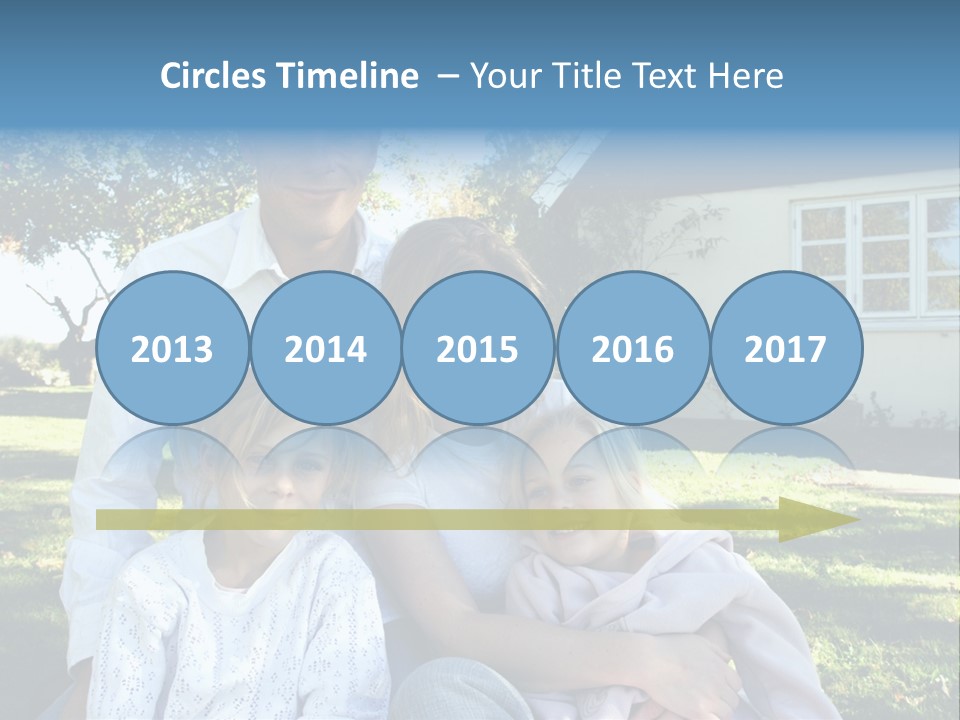 Smiling Family PowerPoint Template