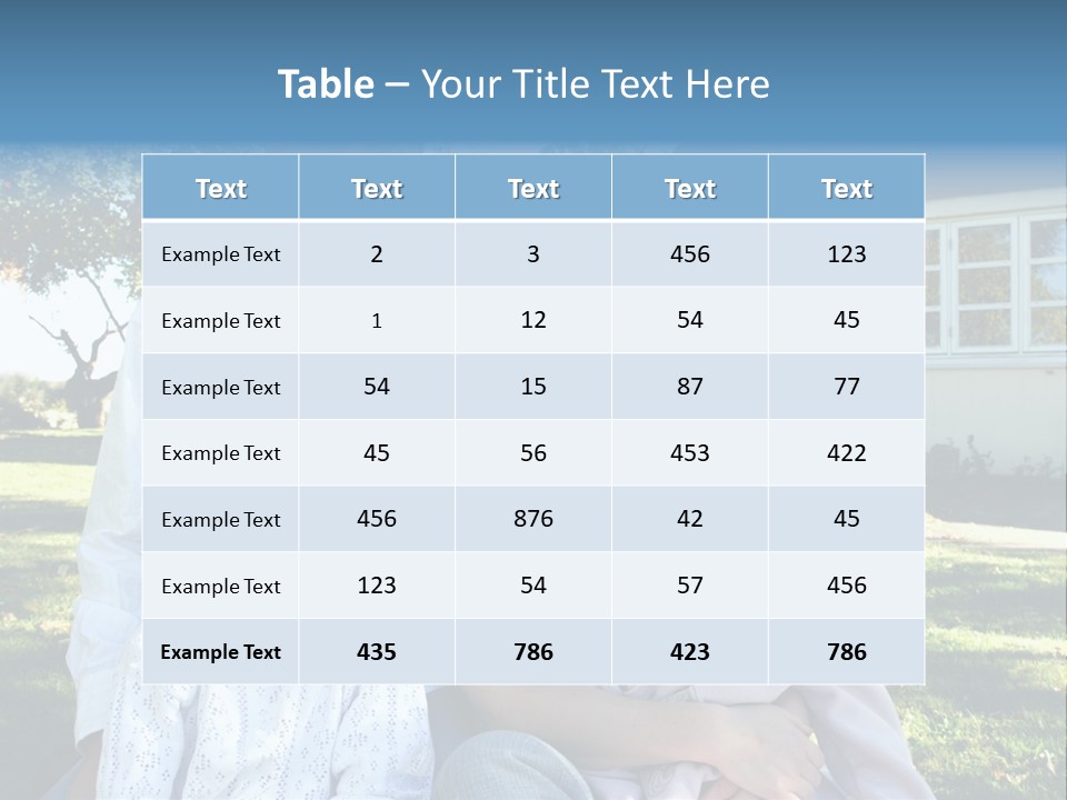 Smiling Family PowerPoint Template