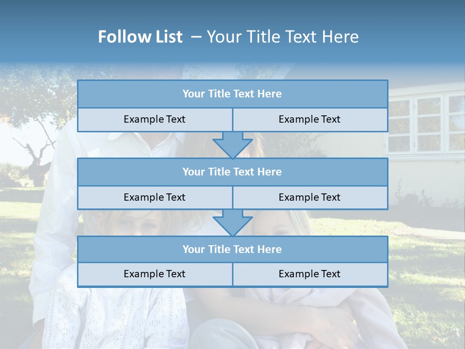 Smiling Family PowerPoint Template