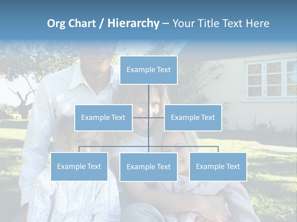 Smiling Family PowerPoint Template