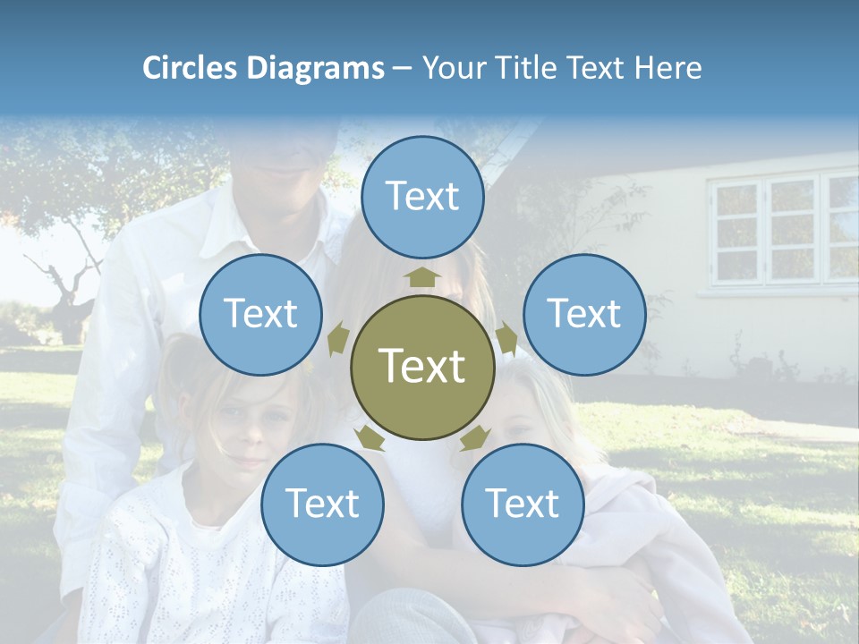 Smiling Family PowerPoint Template