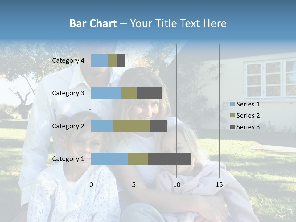 Smiling Family PowerPoint Template