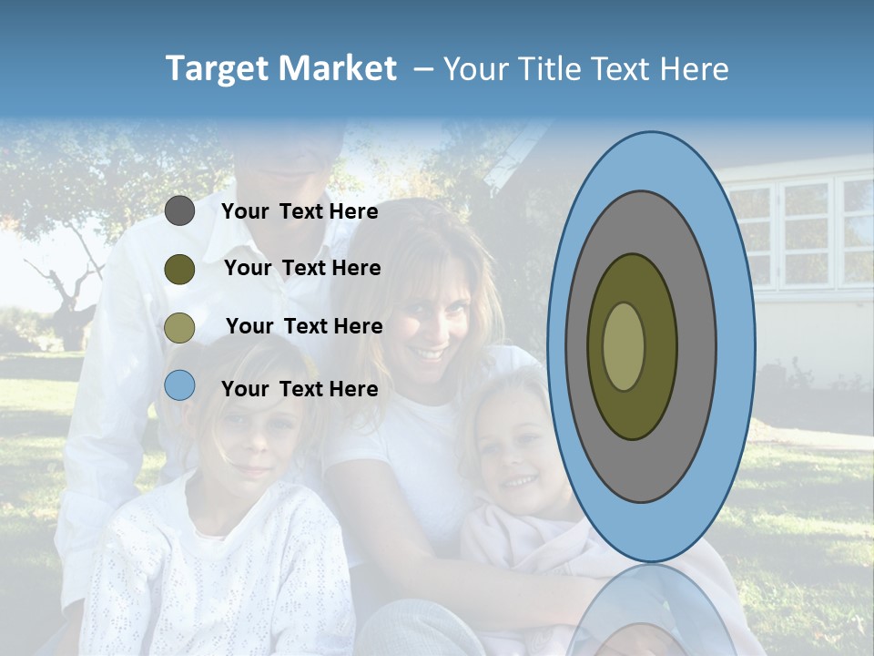 Smiling Family PowerPoint Template