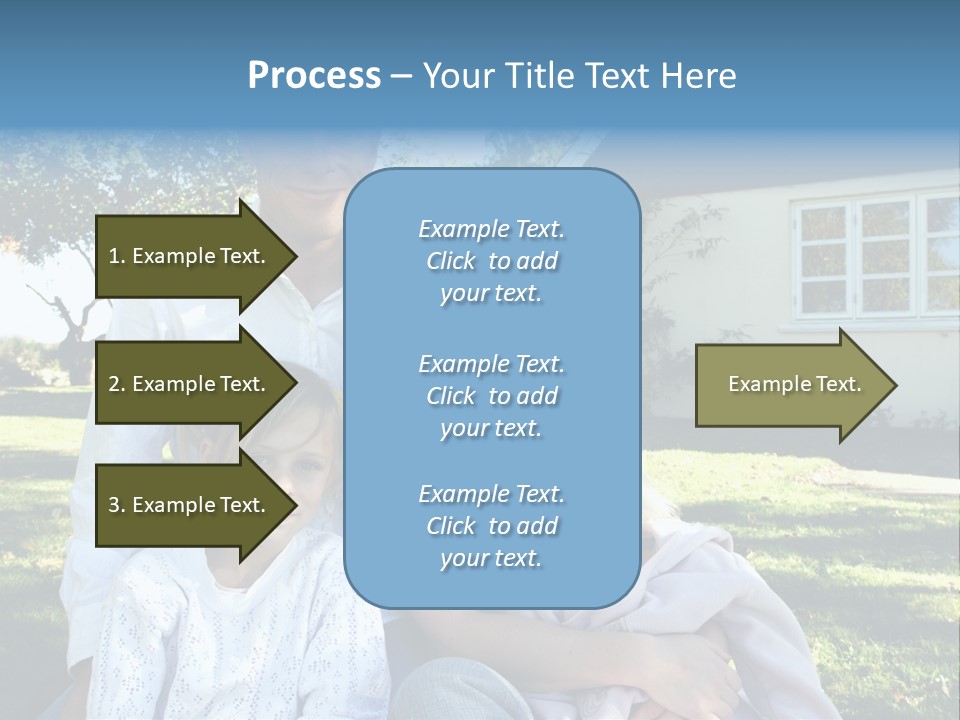 Smiling Family PowerPoint Template