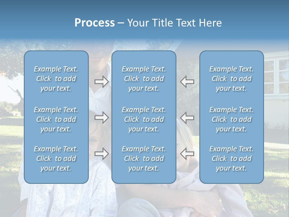 Smiling Family PowerPoint Template