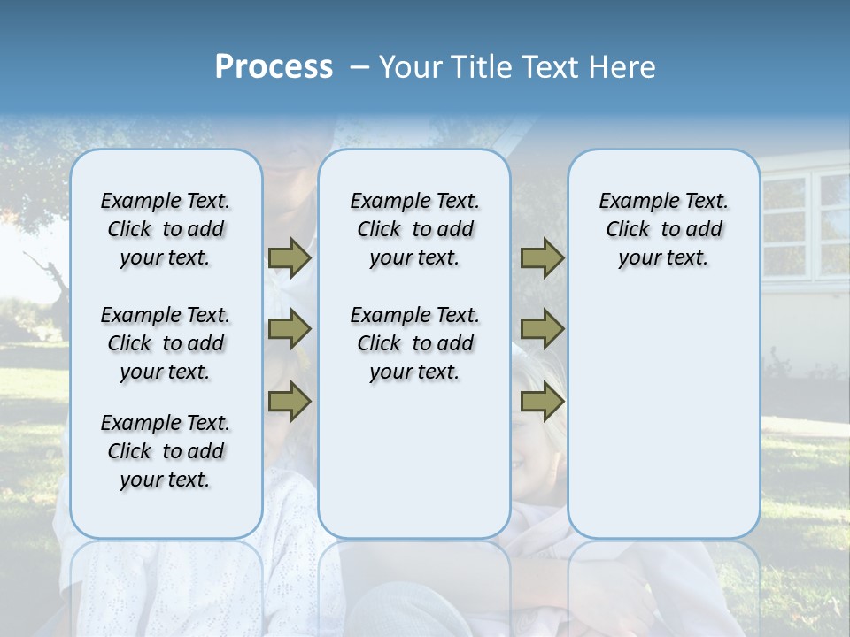 Smiling Family PowerPoint Template