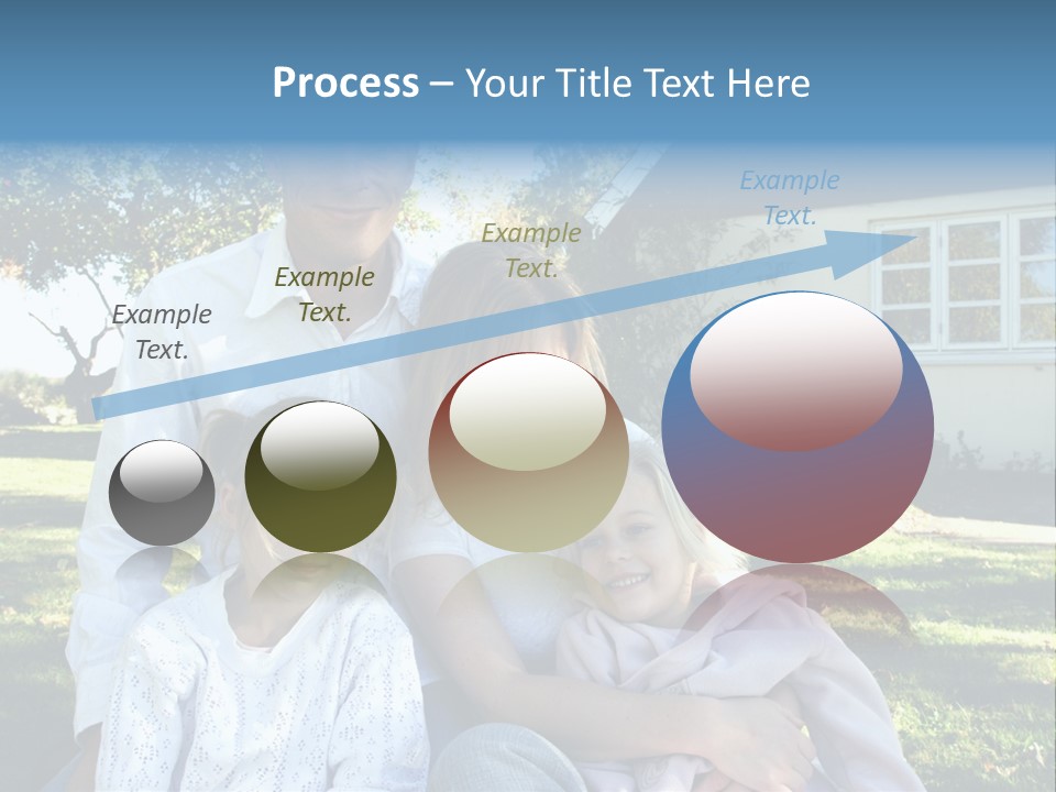 Smiling Family PowerPoint Template