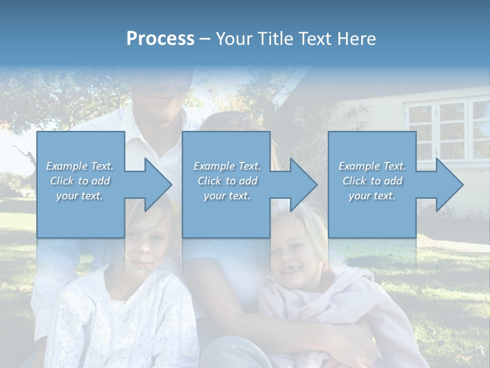 Smiling Family PowerPoint Template