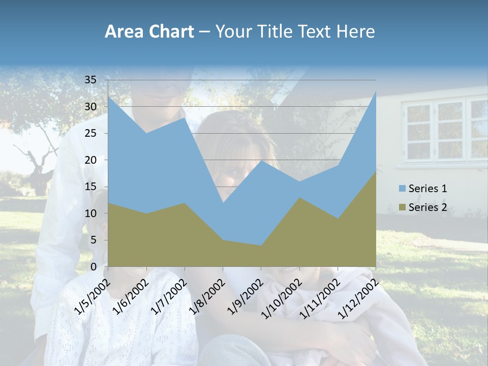 Smiling Family PowerPoint Template