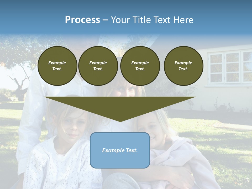 Smiling Family PowerPoint Template