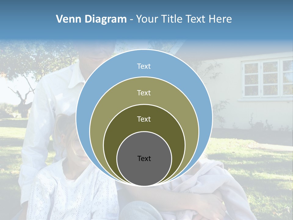 Smiling Family PowerPoint Template