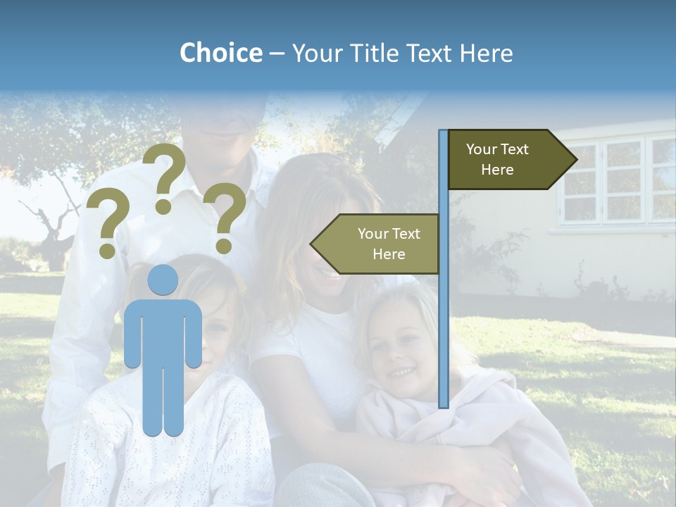 Smiling Family PowerPoint Template