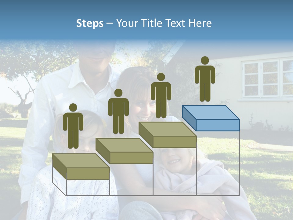 Smiling Family PowerPoint Template