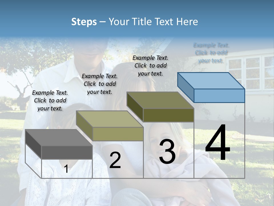Smiling Family PowerPoint Template