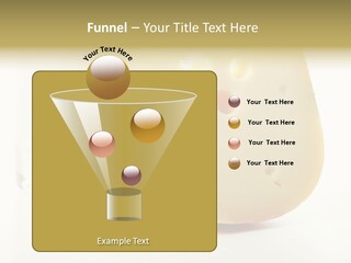 Dairy Produce Foodstuffs. Shot In A Studio. PowerPoint Template