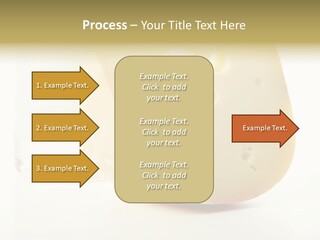 Dairy Produce Foodstuffs. Shot In A Studio. PowerPoint Template